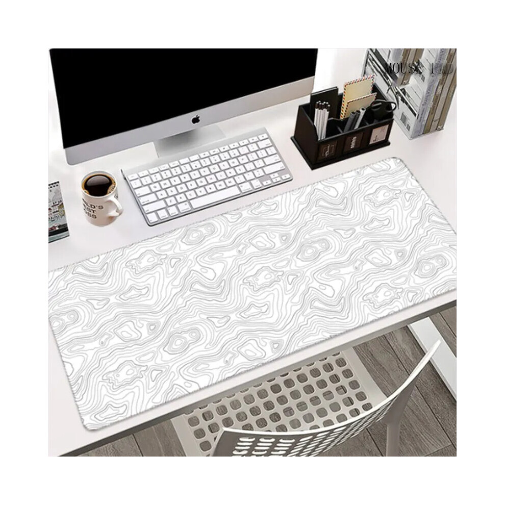 (, 290X250x2mm) Gaming Mouse Pad Gamer Mat Mousepad White 8726629475136