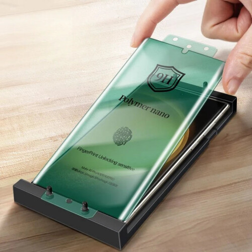 (2 Pieces, S23 Ultra) 3pcs Curved Screen Protector For Samsung Galaxy S22 S23 S24 Ultra Ceramic Film