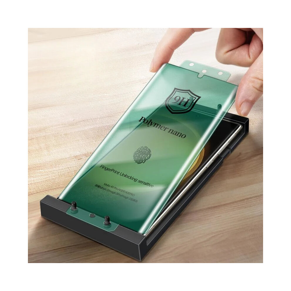 (3 Pieces, S24 Ultra) 3Pcs Curved Screen Protector For Samsung Galaxy S22 S23 S24 Ultra Ceramic Film 072832986333