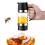 Βάζο μελιού, 10 Oz No Drip Glass with Handle Dravles Clear Syrup Pot Βάση σιλικόνης 3