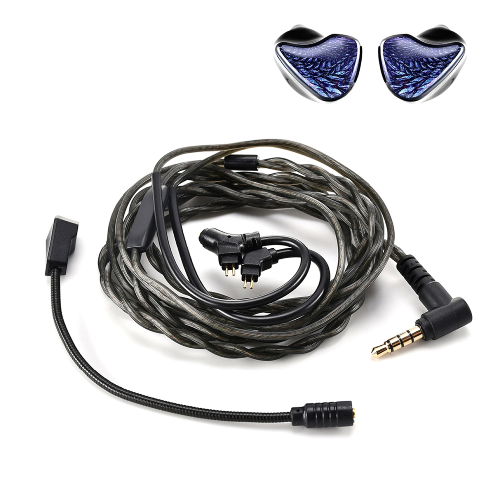 In Ear Earphone Monitor With Microphone Hifi Music Headphone Iems Wired Gaming Earbuds For Audiophiles Gifts,Pro Version 4852394633250