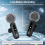 J3 Wireless Lapel Microphone USB Type-C Connector Noise Cancellation Mic for Streaming Unidirectional- Pattern B 3