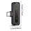 J3 Wireless Lapel Microphone USB Type-C Connector Noise Cancellation Mic for Streaming Unidirectional- Pattern B 5