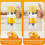 2Pcs 10OZ/300ml Honey Dispenser No Drip - Αντλία σιροπιού για καφέ, Mini Jars Coffee 6