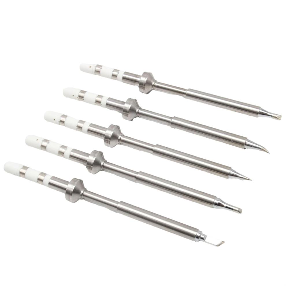 5Pcs Soldering Iron Tips,Ts100 Series Rapid Heating Replacement Tip For Pinecil Ts100 Ts101 4852394633977
