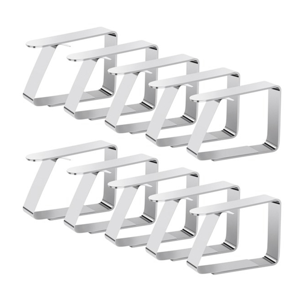 10Er-Pack Tischdeckenklammern FüR Klapptische, Picknicktische Im Freien, TischröCke Beim Camping-image