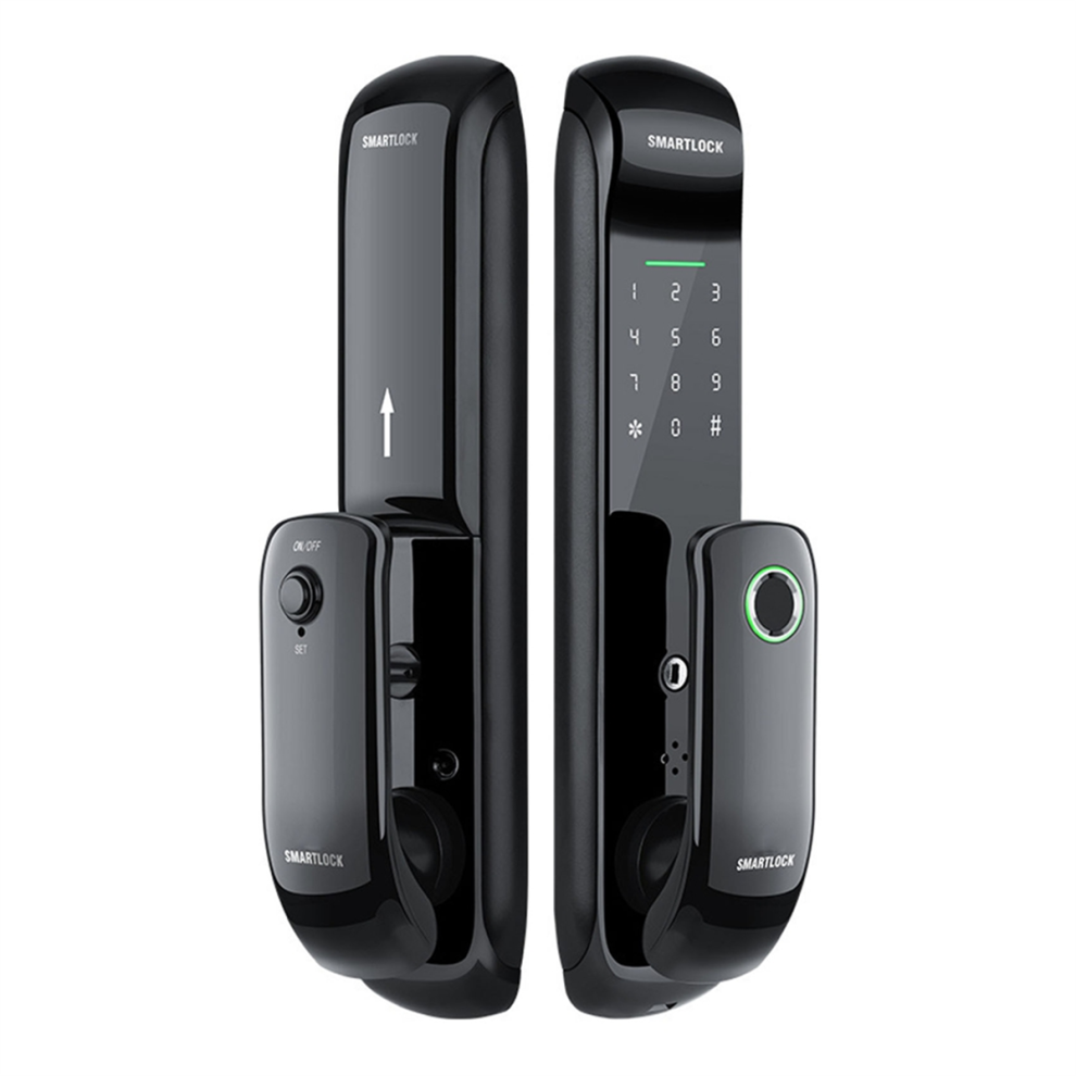 Tuya Smart Locks Fully Automatic Electronic Door Lock With Biometric Fingerprint Rfid Card Password Key Unlock 4852394635414