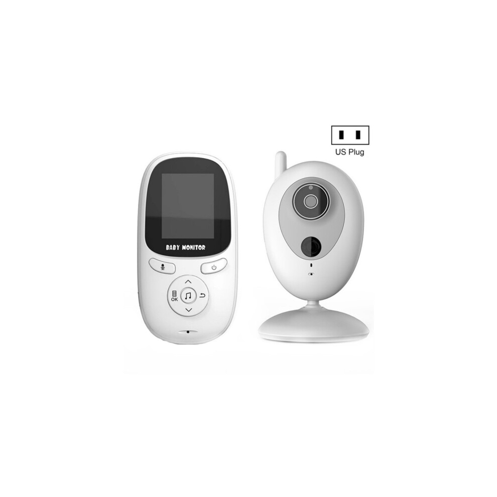 R306 Room Temperature Monitoring Intercom Camera 2.0 Inch Night Vision Wireless Baby Monitor (US Standard)