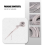 Trainers Plastic Tips 52.4 Long Grey Flat Wide Shoe Laces Strings 2pcs 6