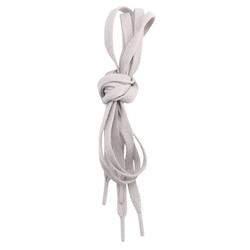 Trainers Plastic Tips 52.4 Long Grey Flat Wide Shoe Laces Strings 2pcs 1