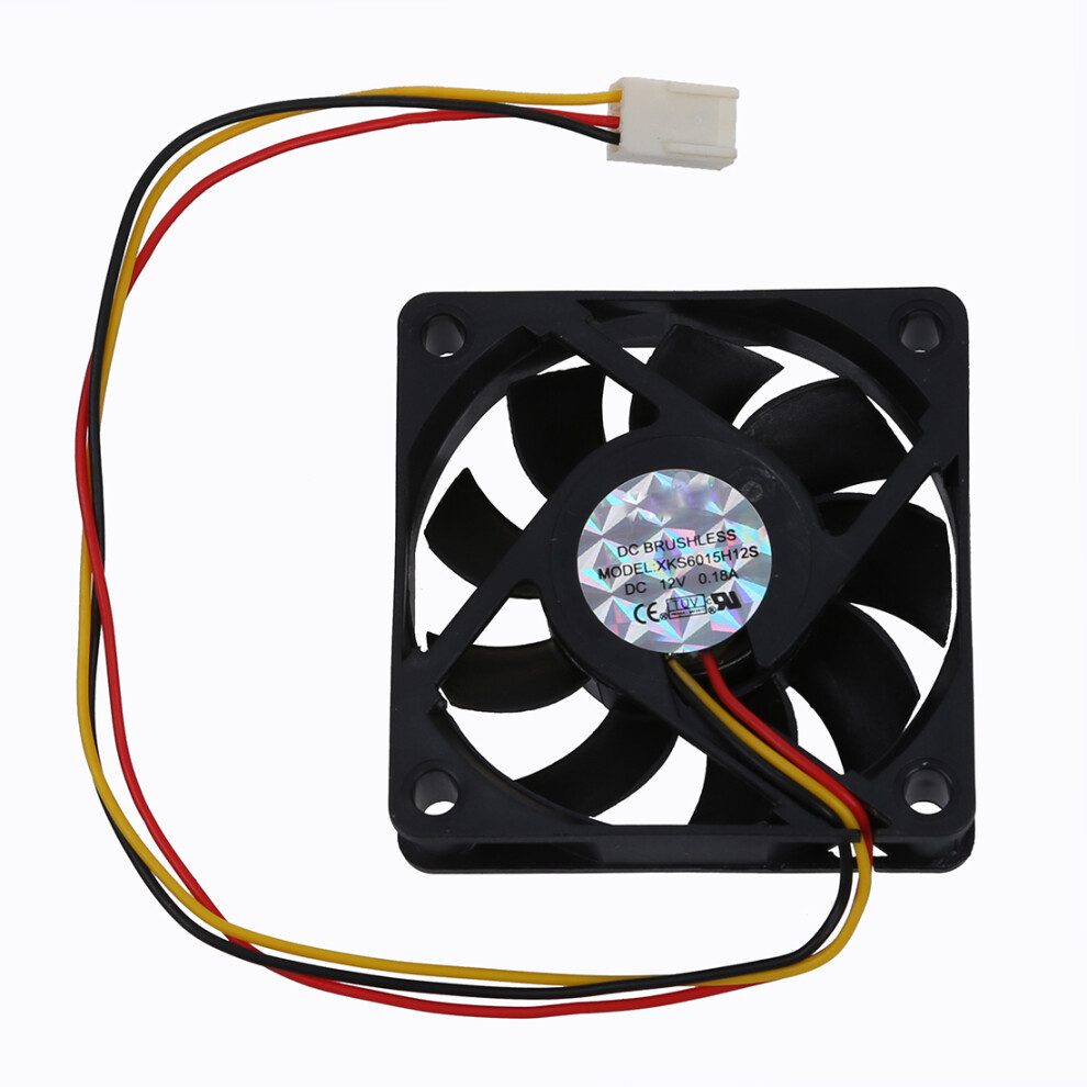 Radiateur de ventilateur de processeur 60 x mm Box Computer - Noir