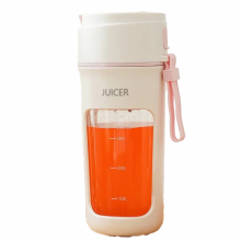 Portable Juicer Electric Blender Multifunction Maker Machine Fruit Extractors Smoothies Mixer 6 Blades 1200mAh Pink