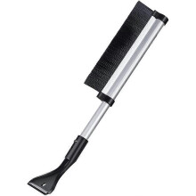 2 in 1 Telescopic Ice Scraper Snow Removal Tool ,Aluminum Alloy Telescopic Snow Shovel