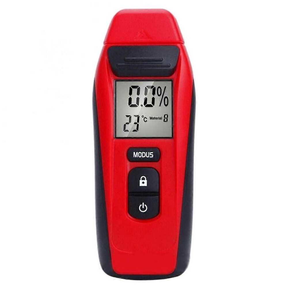 Wood Moisture Tester,Portable 9V Dc Mini Digital,Detector (No Battery) Fast Accurate Measurement 9175589290881