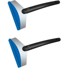 Ice Scraper Snow Scrapers Removal Defroster Shovel Defrost Brush,with Plastic Handle,2 Pcs