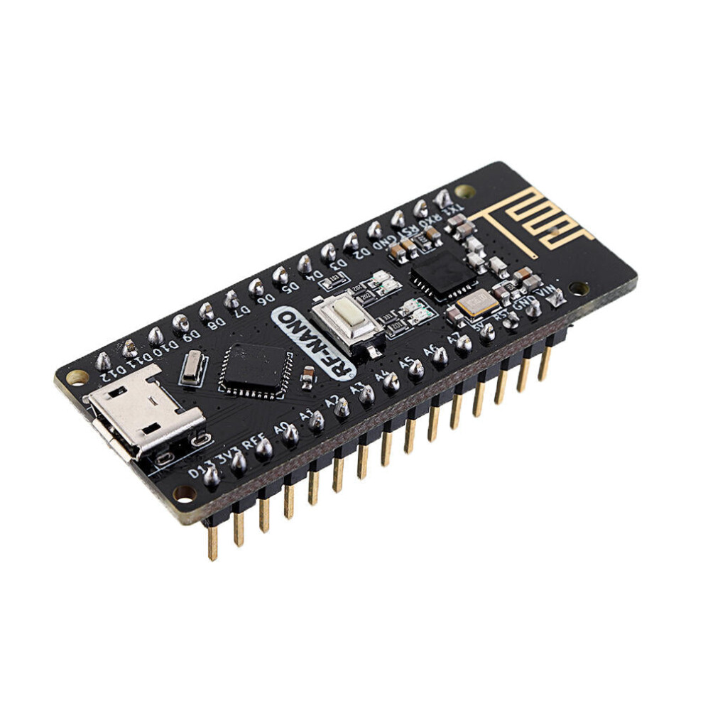 Rf Nano V3.0 Micro Usb Module Atmega328p Qfn32 5V 16M Ch340 Integrate Nrf24l01+2.4G Wireless Imme 8727971236710