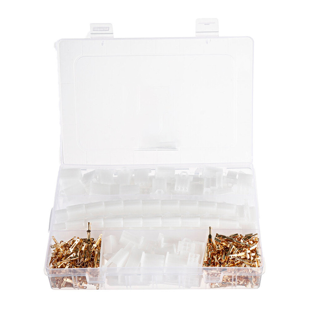 580pcs 50 Sets of 2.8mm 23469 Pin Terminal Connector for Automobile and Motorcycle