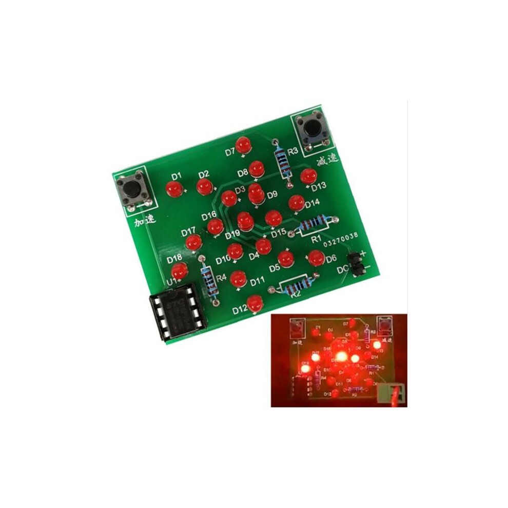 3pcs DC 5V DIY Electronic Windmill Training Module Kit Speed Adjustable MCU Course Design Set For Soldering