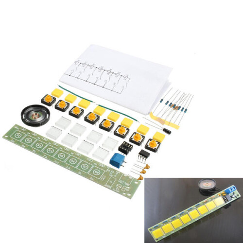 10Pcs DIY NE555 Electronic Organ Teaching Kit 1