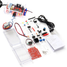 (US) LM317 Adjustable DC Power Supply DIY Electronic Kit Set 220V/110V To DC1.25-12V Voltmeter Soldering Training
