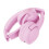 (Pink) Portable Foldable Kids Headphone Bluetooth Wireless Headset Built-in Mic with Type-C Charging 6