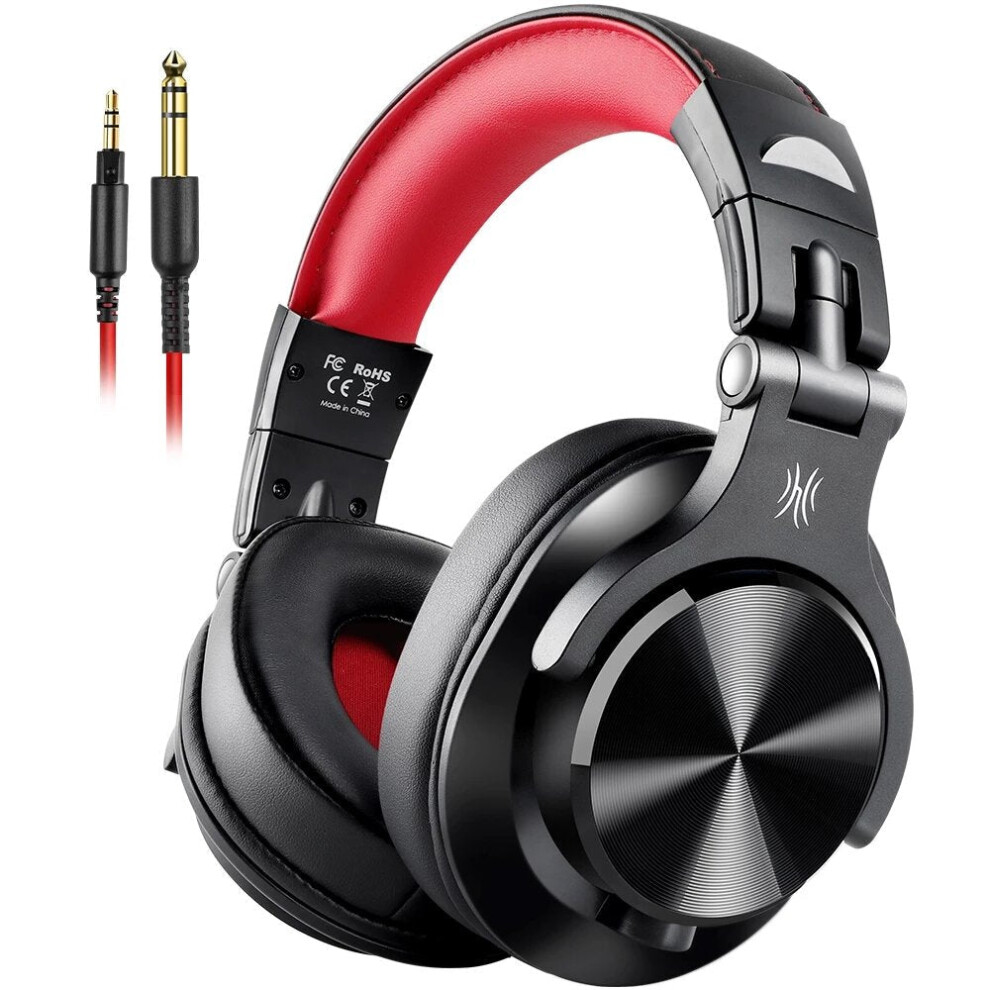 (Silver) Wired Headphones Hi-Fi Stereo 40Mm Dynamic 3.5Mm/6.35Mm Head-Mounted Stretchable Studio Dj Gaming Headset With Mic Silver 5284966059691