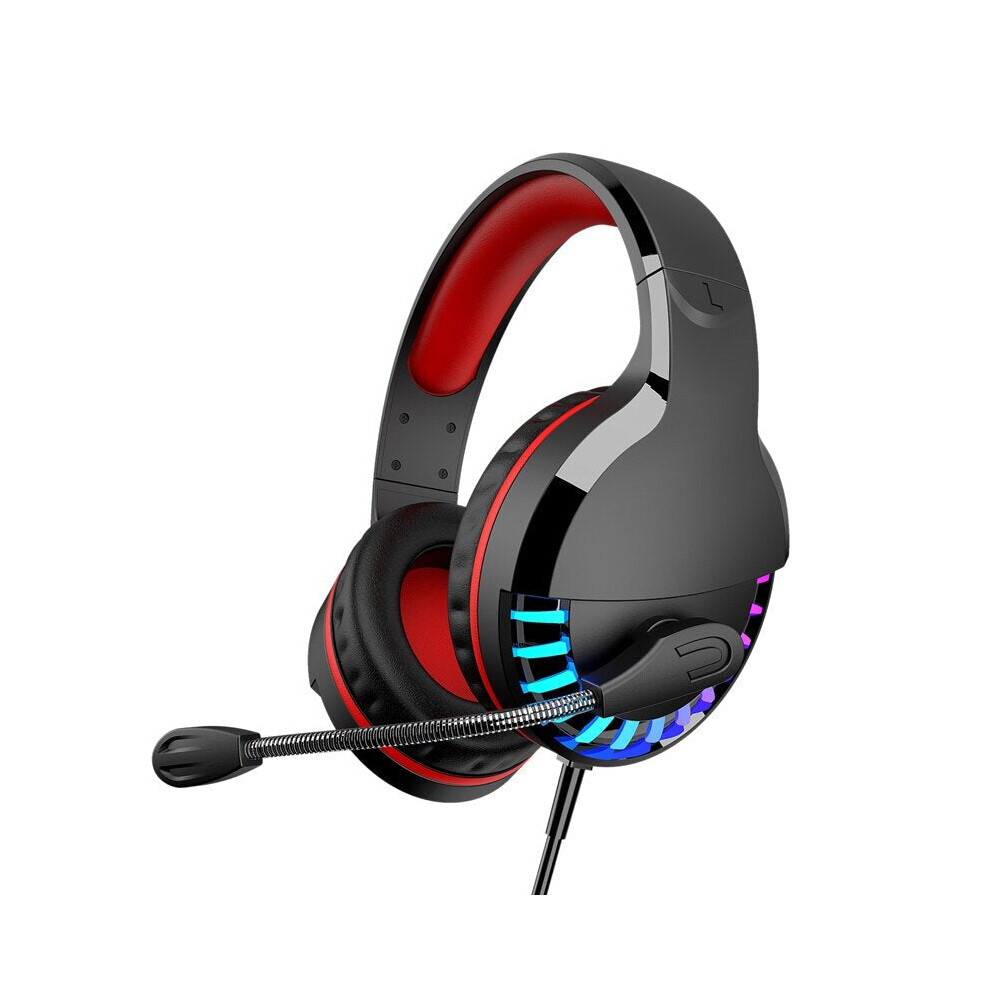 Greenzech Gaming Headphones Luminous Colorful Headset 3.5Mm Stereo Earphone With Microphone For Xbox Ps4 Gamer Laptop Pc Tablet