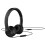 (Black) Stereo Metal Wired Control Headphone Foldable Headset With Mic for Smart phone 8