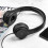 (Black) Stereo Metal Wired Control Headphone Foldable Headset With Mic for Smart phone 4