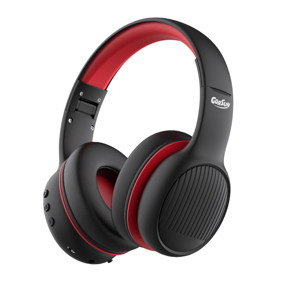 (Black) Bluetooth 5.0 Kids Headphones Stereo Sound 85/94Db Volume Limited Foldable Headsets With Microphone Black 6112212288337