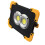 20W Double Round USB Portable Waterproof COB Camping Light Rechargeable 3Modes LED Work Light 2