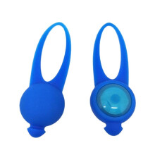 (Pink) Mini Silicone Multi-functional LED Outdoor Camping Tent Light Ring Bracelet Warning Lamp