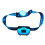 (Blue) 4Modes Multi-function Flashlight as Night Walk Wrist Light Pet Warning Backpack Head Lamp 4