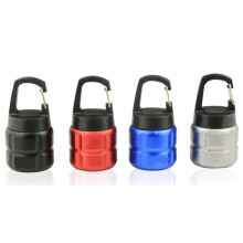 (Black) 3W Mini LED Pocket Portable Keychain COB Flashlight Camping Light DC3V