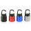 (Black) 3W Mini LED Pocket Portable Keychain COB Flashlight Camping Light DC3V 1
