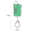 Mini Double-switch Keychain Lamp USB Charging Flashlight Camping Lantern Light Portable Flashlight Waterproof Super Bright 11