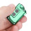 Mini Double-switch Keychain Lamp USB Charging Flashlight Camping Lantern Light Portable Flashlight Waterproof Super Bright 7