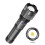 1800lm Powerful Long Range Zoomable Flashlight Kit Rechargeable & Power Focus Adjustable Tactical Light 1