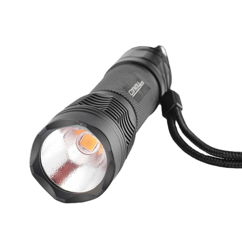 (5000-5500K) Strong Tactical Flashlight with GT FC40 High CRI LED Super Bright Torch for Outdoor Hunting Camping