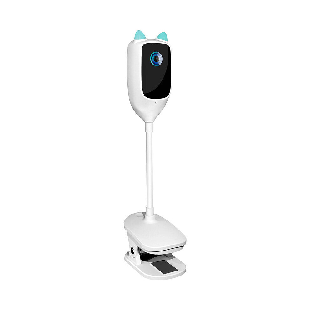 (EU Plug) Smart WIFI Baby Monitor Wireless Infrared Detect Temperature&Humidity 1080P Two Way Audio IP Camera Surveillance Baby Monitor