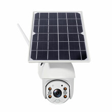 (With Battery, US) Solar IP Camera HD 1080P 4G Solar Panel Camera IP66 Waterproof Outdoor Network Cloud Storage Smart Night Vision PIR Motion Detector Remote Viewing