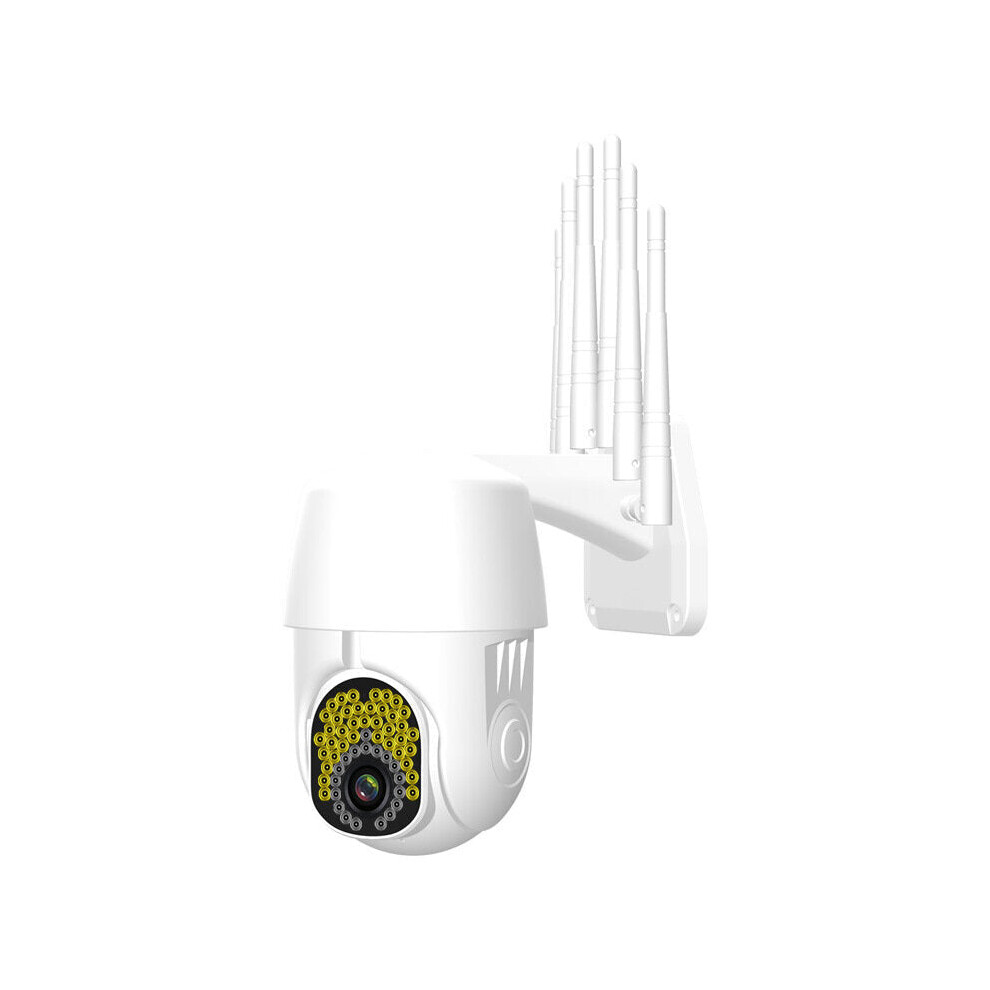 (UK Plug) Wireless 1080P HD IP Camera 59Pcs LED Lights Wifi Moving Detection APP Control Outdoor Waterproof CCTV Security Monitor