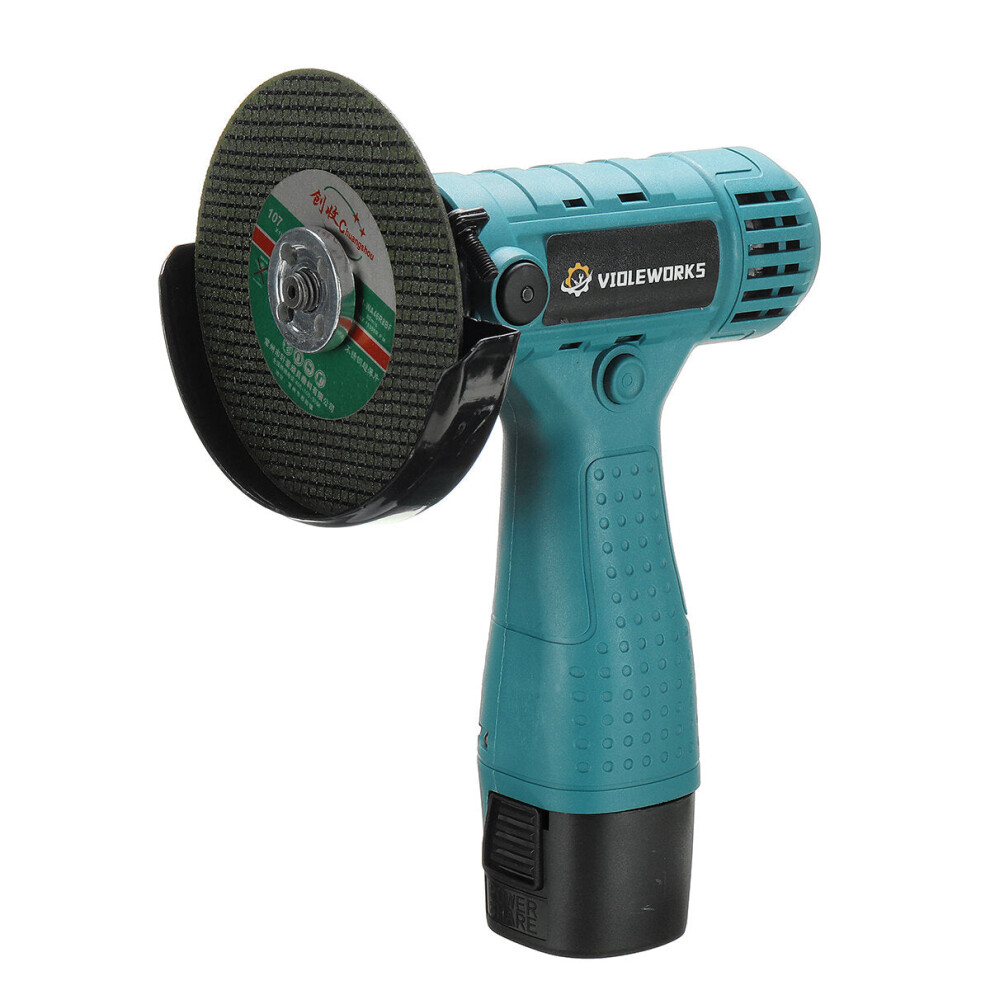(One Battery) 16.8V Mini Angle Grinder Cordless Polishing Grinding Machine Electric Power Tools