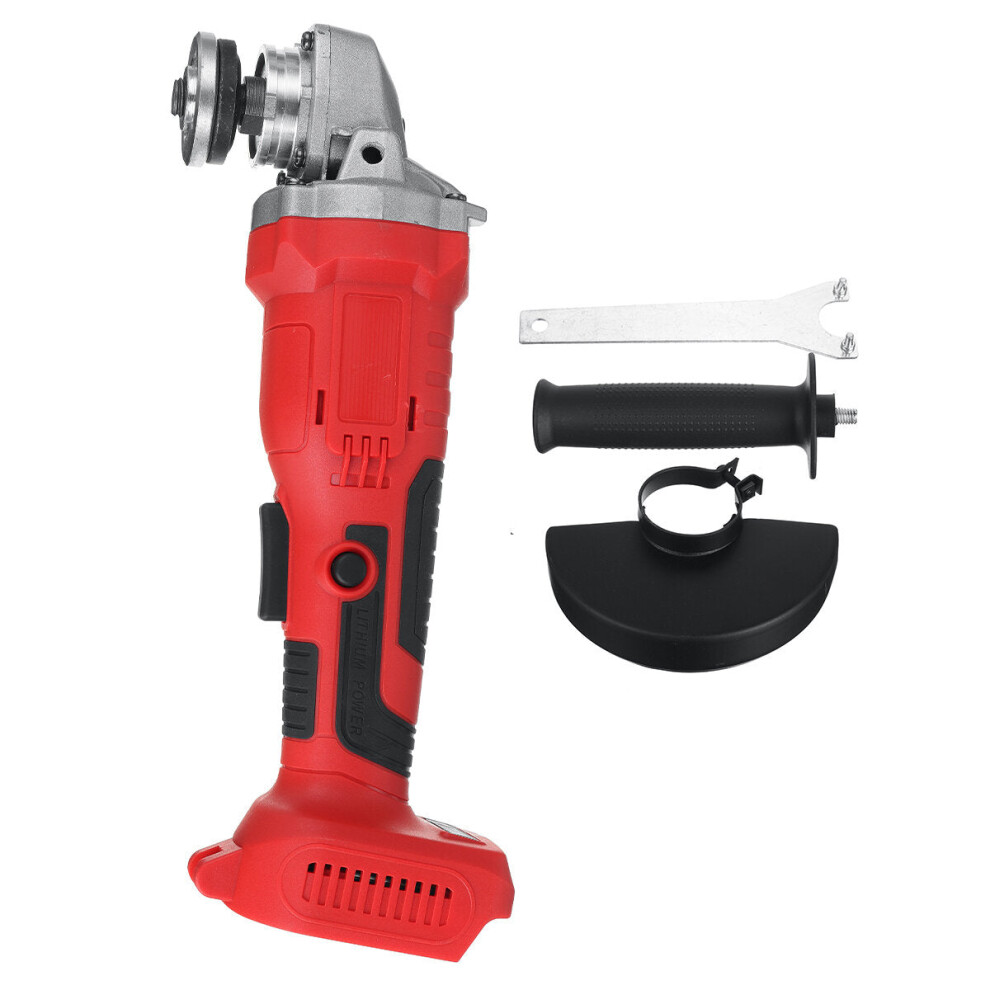 (Blue) 125mm Cordless Electric Angle Grinder Cutting Machine Polisher DIY Power Tool