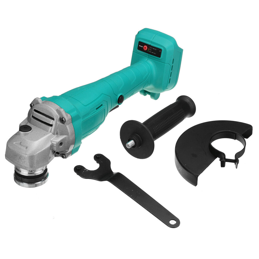 (Blue) 800W 125mm Brushless Cordless Angle Grinder Polisher Polishing Machine For Makita 18V Battery