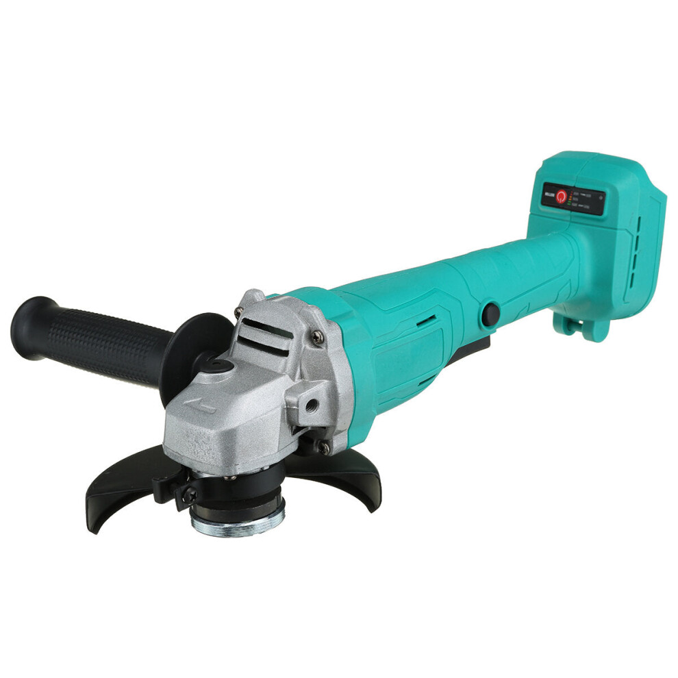 (Two Batteries, US Plug) 1600W 125mm Brushless Cordless Angle Grinder For Makita 18V Battery Electric Grinding Cutting Polisher