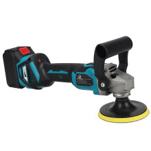 (2 Batteries & 1 Chager) 2 IN 1 Brushless lithium Battery Six-Speed Speed Regulation Polisher Angle Grinder 18V Battery