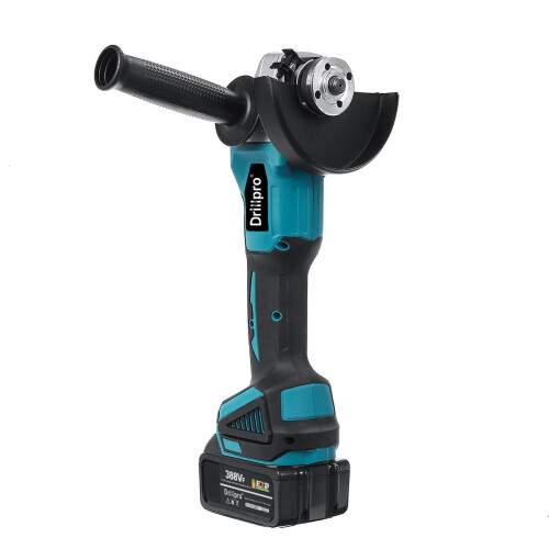 (One Battery) 125mm Brushless Angle Grinder Rechargeable Adjustable Speed Angle Grinder With Battery 2