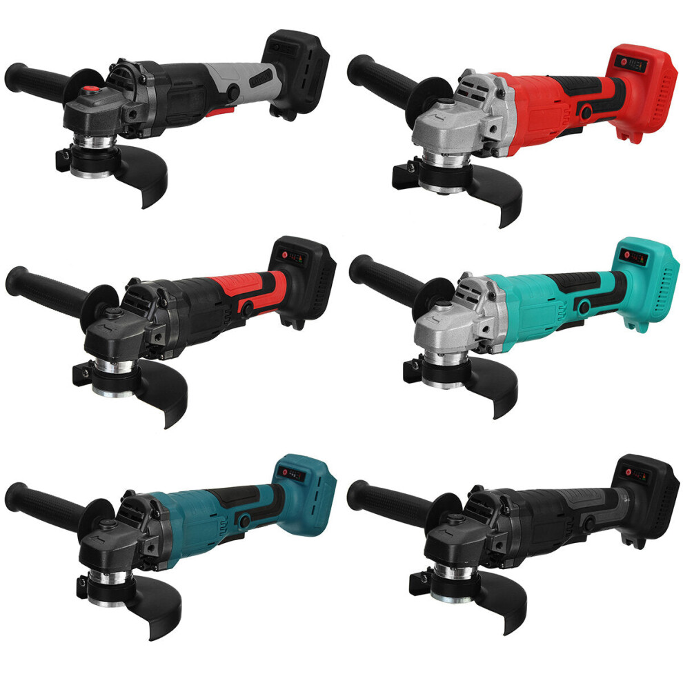 (Blue) 125Mm 800W Brushless Angle Grinder Polishing Machine Sander Cutting Machine Rechargeable Angle Grinder 1138392138434