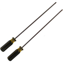 300mm Extra Long Phillips Head and Flat Blade Screwdriver, Slotted and Phillips,2 Packs Magnetic